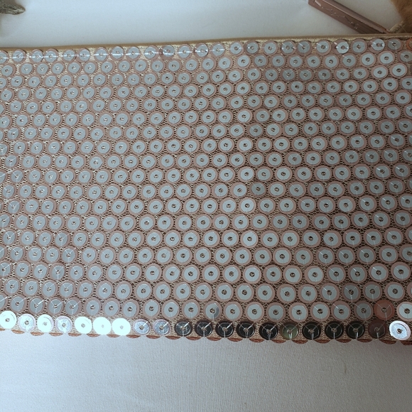 MAC Makeup Bag-copper/silver '17 Holiday snow ball - Picture 3 of 14